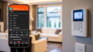 automação via app iris security